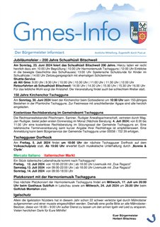 Gmes-Info 13.06.2024